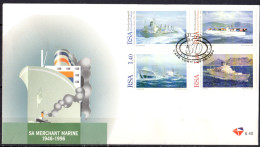 AFRIQUE DU SUD - 50e Anniversaire De La Marine Marchande FDC - FDC