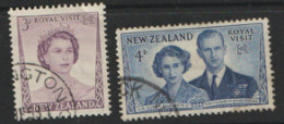 New Zealand   1953     SG 721-2 Royal Visit  Fine Used - Oblitérés