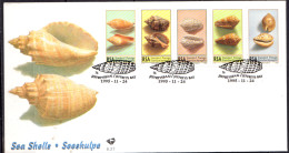 AFRIQUE DU SUD - Coquillages FDC - FDC