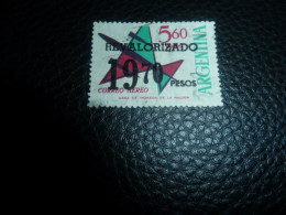 Argentina - Revalorizado - 9 P.20 S. 5p.60 - Aero - Yt 149 - Vert, Rouge-carmin Et Violet-noir - Oblitéré - Année 1975 - - Used Stamps