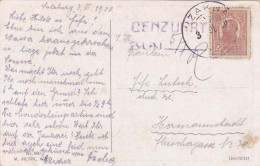 Romania, 1920, WWI Military Censored CENSOR ,POSTCARD, POSTMARK  BLAJ - 1. Weltkrieg (Briefe)