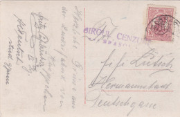Romania, 1919, WWI Military Censored CENSOR ,POSTCARD, POSTMARK  BRASSO,BRASOV - Storia Postale Prima Guerra Mondiale
