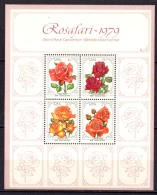 AFRIQUE DU SUD - Roses Feuillet - Blocks & Sheetlets