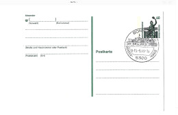 Entier Postal à 60 Pfennig.Oblitération "Bonn" - Cartoline Illustrate - Usati