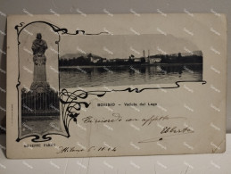 Delcampe - Italy Italia Postcard Cartolina Lecco BOSISIO (Parini) Veduta Dal Lago 1904. - Lecco