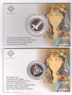 Kyrgyzstan - 1 Som 2019 UNC Kaganat Clothes Jewelry - In Blister Lemberg-Zp - Kyrgyzstan