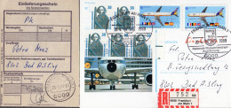 71768) BRD - R-▭ PSo 17 So-⊙ 6000 Frankfurt Am Main 1 Vom 20.04.1989 - NAPOSTA - Postkaarten - Gebruikt