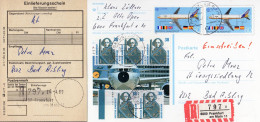 71771) BRD - R-▭ PSo 17 So-⊙ 6000 Frankfurt Am Main 1 Vom 20.04.1989 - NAPOSTA - Postkaarten - Gebruikt