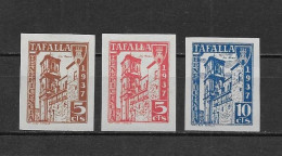 LOTE 2112D /// (SC290) TAFALLA (NAVARRA)  GÁLVEZ 692/94 * MH  SIN DENTAR - Nationalist Issues