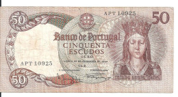 PORTUGAL 50 ESCUDOS 1964 VF P 168 - Portugal