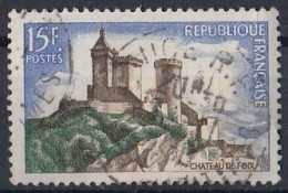 FRANCE 1213,used,falc Hinged - Châteaux