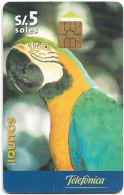 Peru - Telefónica - Iquitos, Parrot, GEM2 Red, 04.1999, 5Sol, 150.000ex, Used - Peru