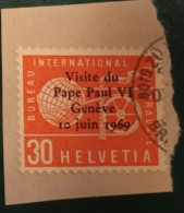 1969 Michel-Nr. 103 Arbeitsorganisation Gestempelt - Revenue Stamps