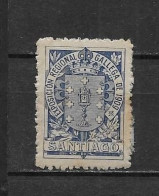 LOTE 2112D /// (SC090) GUERRA CIVIL  SANTIAGO DE COMPOSTELA * MH - Nationalistische Uitgaves