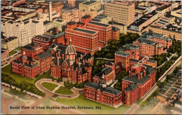 Maryland Baltimore Aerial View Of Johns Hopkins Hospital - Baltimore
