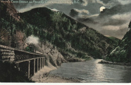 White's Creek Bridge And Fraser's Canon, Near Spuzzum, British Columbia - Ouvrages D'Art