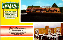 Maryland Baltimore Getz's Restaurant Multi View - Baltimore