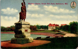 Maryland Baltimore Druid Hill Park The Wallace Statue - Baltimore