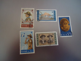 GREECE   USED STAMPS 1963    SCOUTS  JAMPOREE - Usati