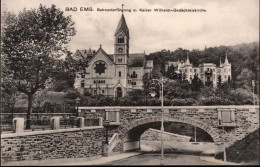 ! Alte Ansichtskarte Aus Bad Ems, Bahnunterführung, Verlag Louis Glaser, Leipzig - Bad Ems