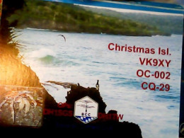 QSL CARD CHRISTMAS ISLAND   2000 JH9701 - Islas Christmas