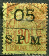 SAINT PIERRE ET MIQUELON - Y&T  N° 8 (o) - Used Stamps