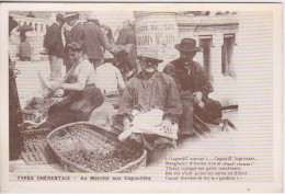 16 - THEME MARCHE - BELLE EPOQUE EN CHARENTE TYPES CHARENTAIS CHERENTAIS - FOIRE AUX CARGOUILLES ESCARGOTS - Marchés