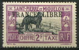 SAINT PIERRE ET MIQUELON - Y&T Taxe N° 55 * - Segnatasse