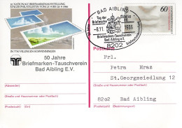 87008) BRD - ▭ PSo 13 So-⊙ 8202 Bad Aibling - 60Pf   NAJUBRIA' 86 Villingen-Schwenningen - Postkaarten - Gebruikt