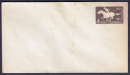 USA United States / 4 C / Pony Express 1860 - 1960 / Horses, Horse / Post / Stamped Stationery - 1941-60