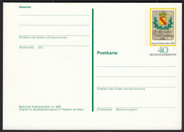 Germany 1978 / Stamp's Day, Tag Der Briefmarke / Postal Stationery Postkarte / 40 Pf / Mint, Unused - Postkarten - Ungebraucht