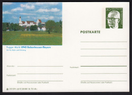 Germany 1972 / Postkarte, Postal Stationery / 30 Pf / Bobenhausen, Bayern / Mint, Unused - Postkarten - Ungebraucht