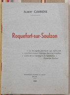 12 ROQUEFORT SUR SOULZON  A. CARRIERE 1952 - Midi-Pyrénées