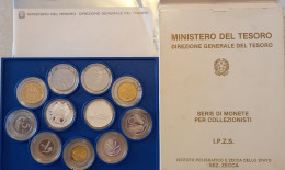 1988 - Italia Divisionale Fondo Specchio    ----- - Mint Sets & Proof Sets