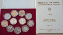 1985 - Italia Divisionale Fondo Specchio    ----- - Mint Sets & Proof Sets