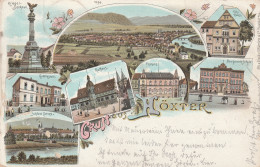 Gruss Aus Höxter - Litho 1897 - Hoexter