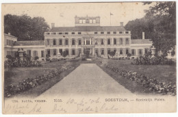 Soestdijk, -- Koninklijk Paleis. - (Utrecht, Nederland/Holland) - 1906 - Uitg.: Nauta, Velsen 3155 - Soestdijk