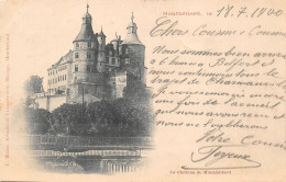 Montbéliard Château Précurseur Blazer Oblitération 1900 - Montbéliard