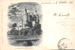 Montbéliard Château Clair De Lune Précurseur Blazer Oblitération 1899 - Montbéliard