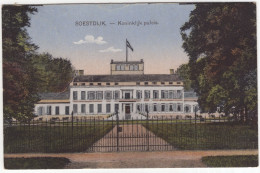Soestdijk. -- Koninklijk Paleis.  - (Utrecht, Nederland/Holland) - 1923 - (Uitg. Nauta, Velsen - 10970) - Soestdijk
