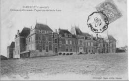 (LE CELLIER) CLERMONT Château De Clermont - Façade Du Côté De La Loire - Le Cellier