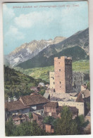 C6154) Schloss LANDECK Mit Parseiergruppe - Tirol - Häuser Details Im Vordergruned - Landeck