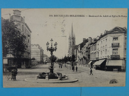 Bruxelles-Molenbeek Boulevard Du Jubilé Et Eglise St-Remy - St-Jans-Molenbeek - Molenbeek-St-Jean