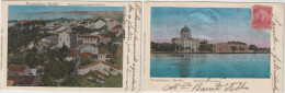 Brésil - PERNAMBUCO-RECIFE - Lot De 2 Cartes Postales : Panorama Da Cidade De Olinda + Assemblea Gymnasio - Recife