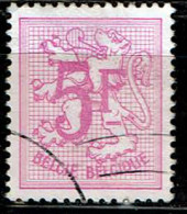 >België Belgique Belgium Belgien     5F Cijfer Op Heraldieke Leeuw Uit 1975 (OBP 1756 ) - 1951-1975 Heraldieke Leeuw