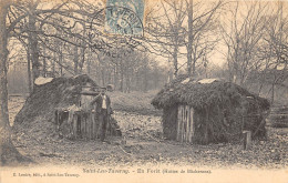 95-SAINT-LEU- TAVERGNY- EN FORÊT, HUTTES DE BÛCHERONS - Saint Leu La Foret