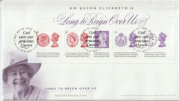 United Kingdom FDC Mi Block 96 Queen Elizabeth II - Long To Reign Over Us - Cancellation Windsor - 2015 - 2011-2020 Dezimalausgaben