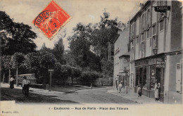 95-EAUBONNE- RUE DE PARIS PLACE DES TILLEULS - Andere & Zonder Classificatie