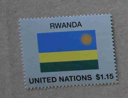 Ny18-03 : Nations-Unies (N-Y) / Drapeau Des Etats Membres De L' ONU - RWANDA - Ongebruikt