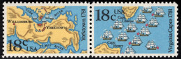 USA 1981 American Bicentennial - Pair - Postfris MNH** Scott No. 1337-1938a - Ungebraucht